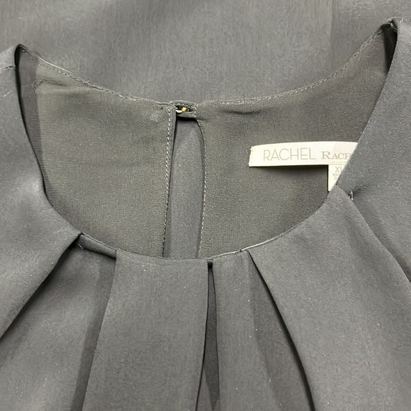 RACHAEL ROY NWT Minimalist Long SLV Black Sheath/Swing Career/Party Dress SZ XL - Picture 8 of 16